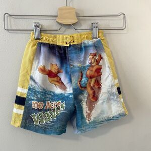 Disney Vintage Kids Winnie The Pooh Bathing Suit Sz 24 Months